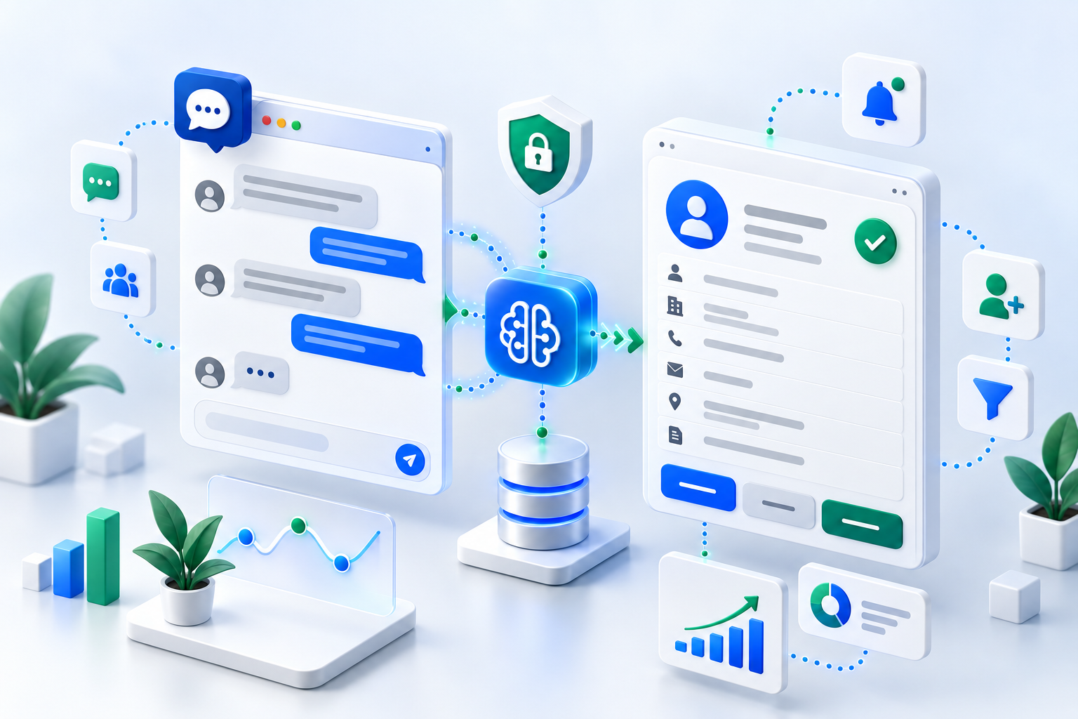 AI Sales Assistant — чат-ассистент для сайта и обработки заявок
