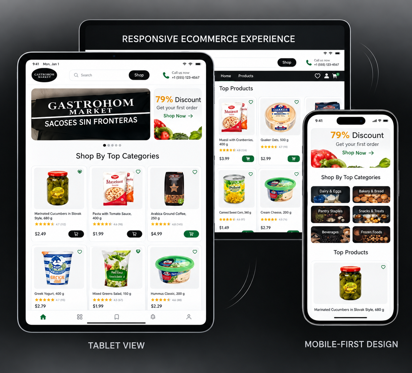 UX/UI дизайн веб- и мобильного e-commerce магазина: каталог, карточки товаров, корзина и оформление заказа