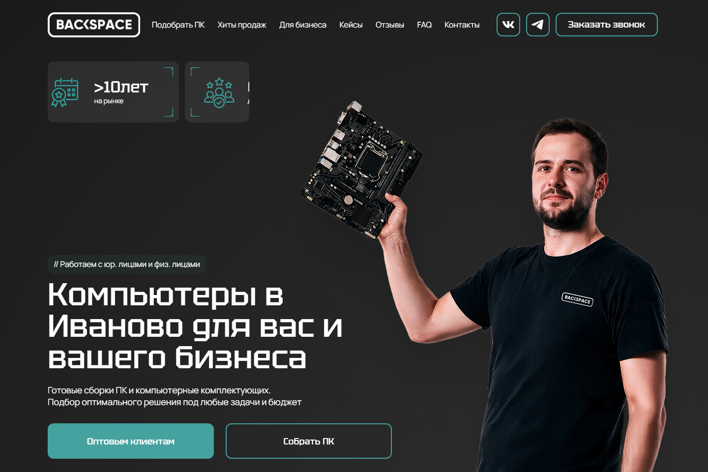 SEO лендинга компьютерного магазина: Метрика, Вебмастер, Search Console, заголовки под запросы города