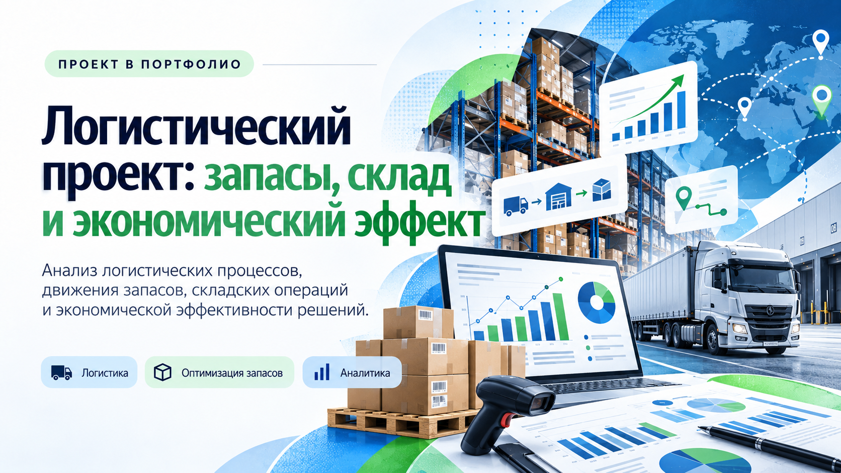 Логистический проект: запасы, склад и экономический эффект