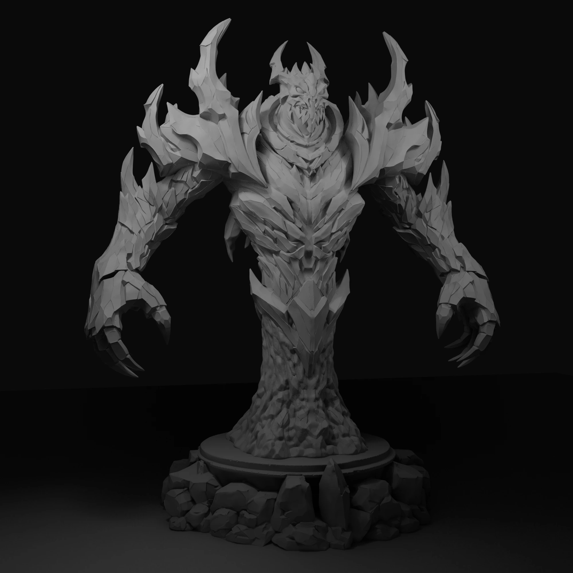 Model from print: Shadow Fiend
