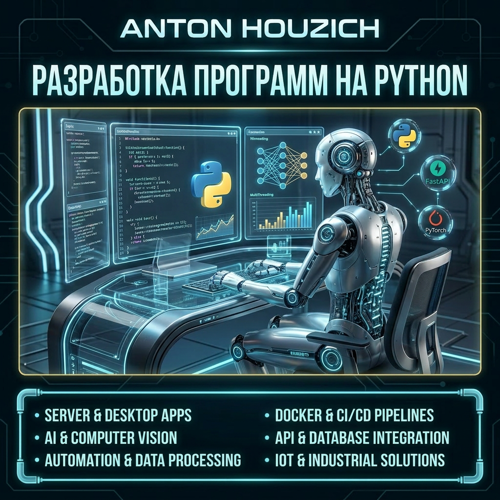 Напишу программу на Python
