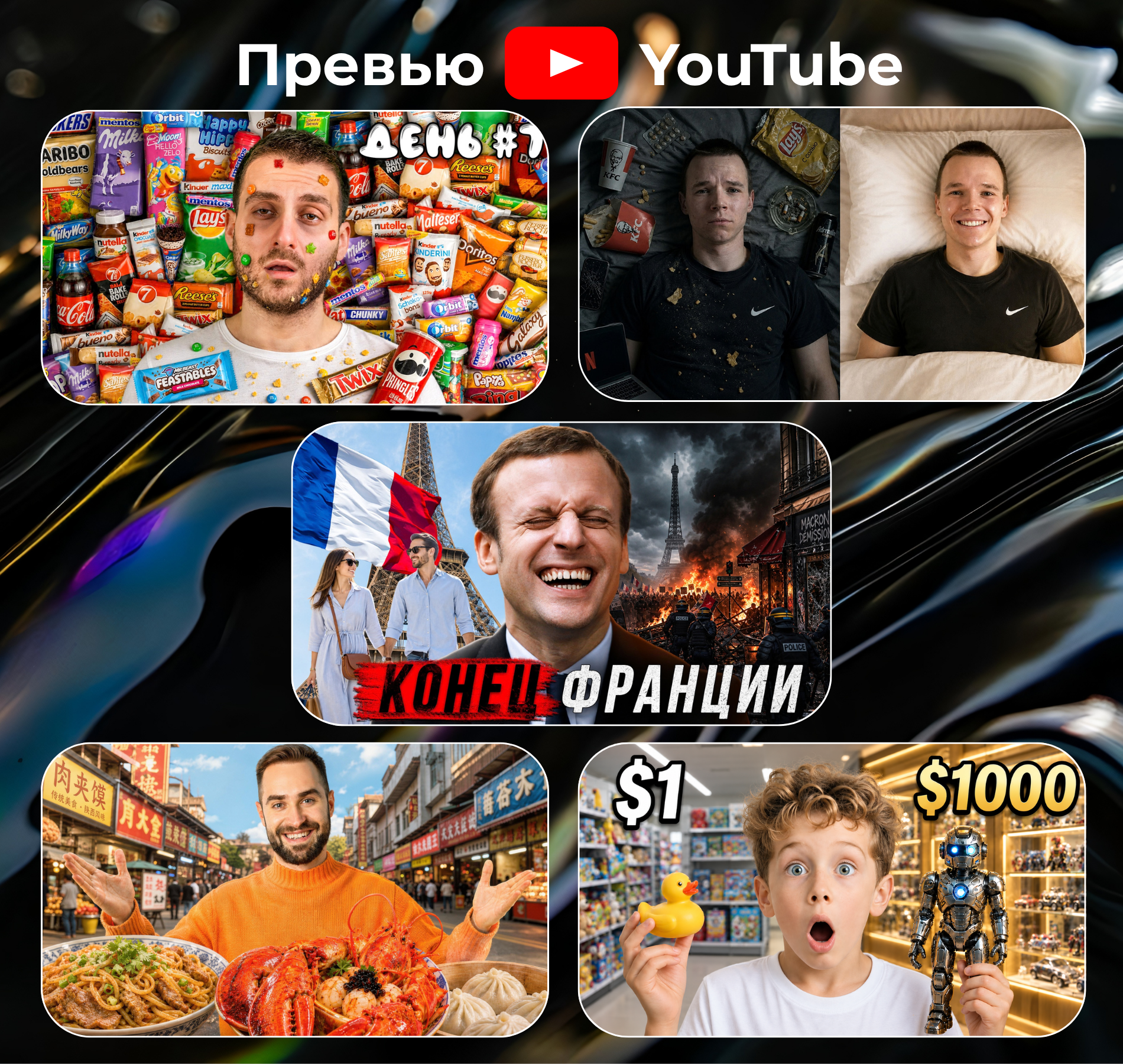 Кликабельное превью для YouTube