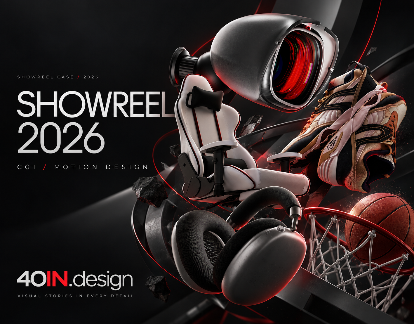 Showreel 2026 — CGI / 3D Product Animation