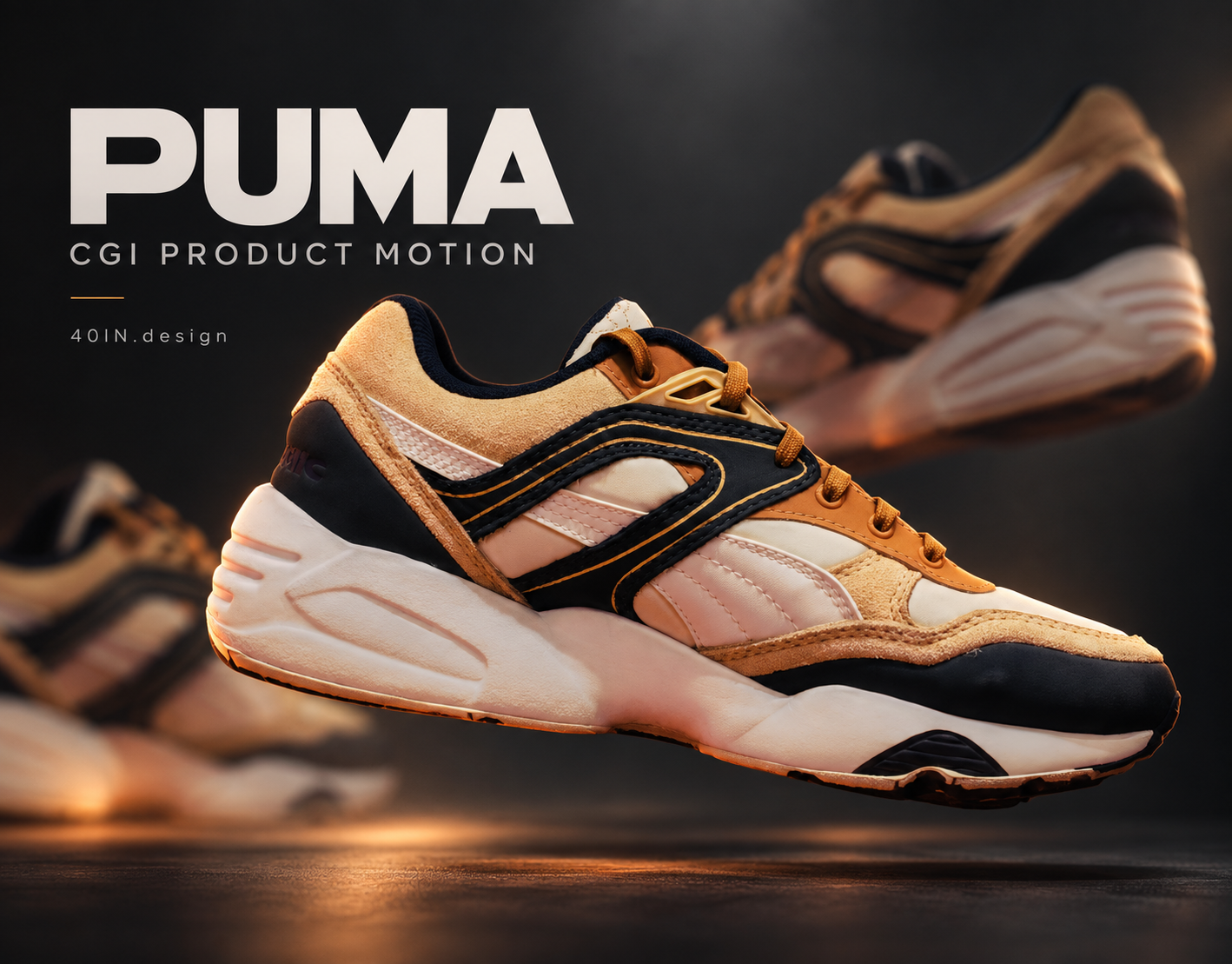 PUMA Sneakers — CGI Product Animation
