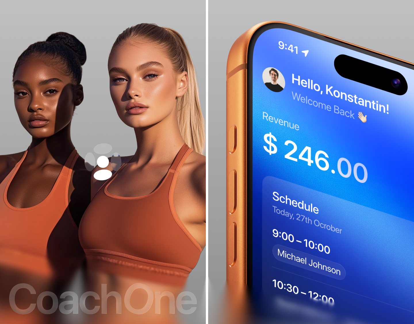Fitness Coach Management — Mobile App & UI/UX Design