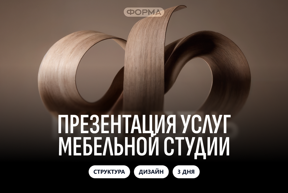 Презентация услуг мебельной студии