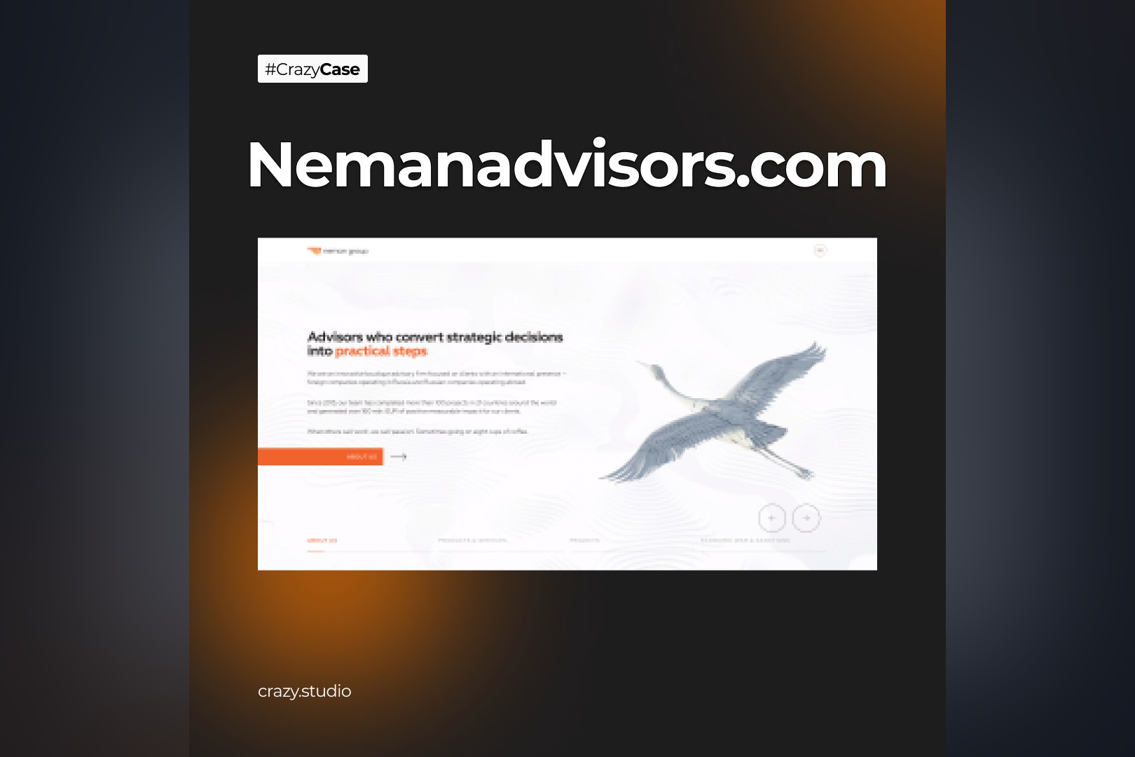 Neman Advisors — сайт консалтинговой группы