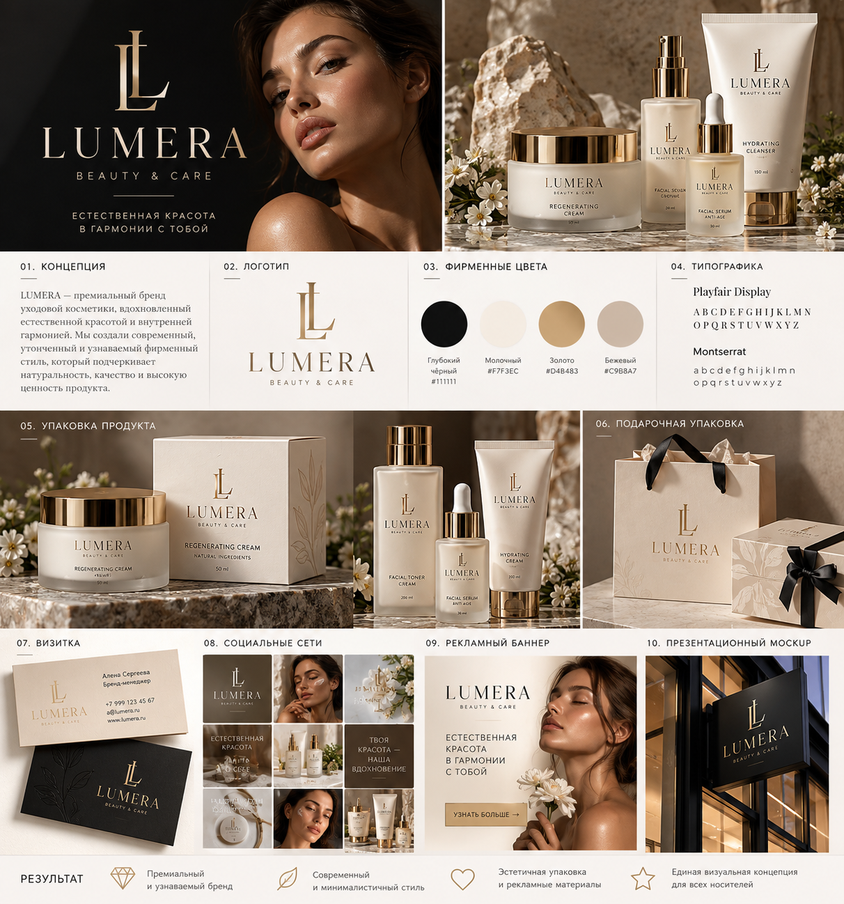 LUMERA — премиальный бренд косметики