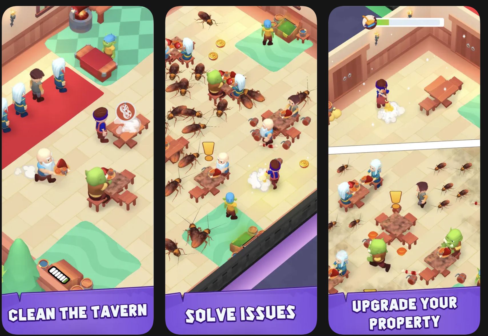 Cleaning King: Clean the Inn