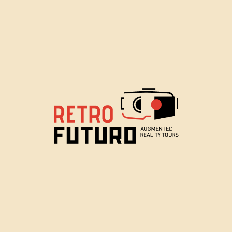 Retro Futuro. VR–проект. Логотип
