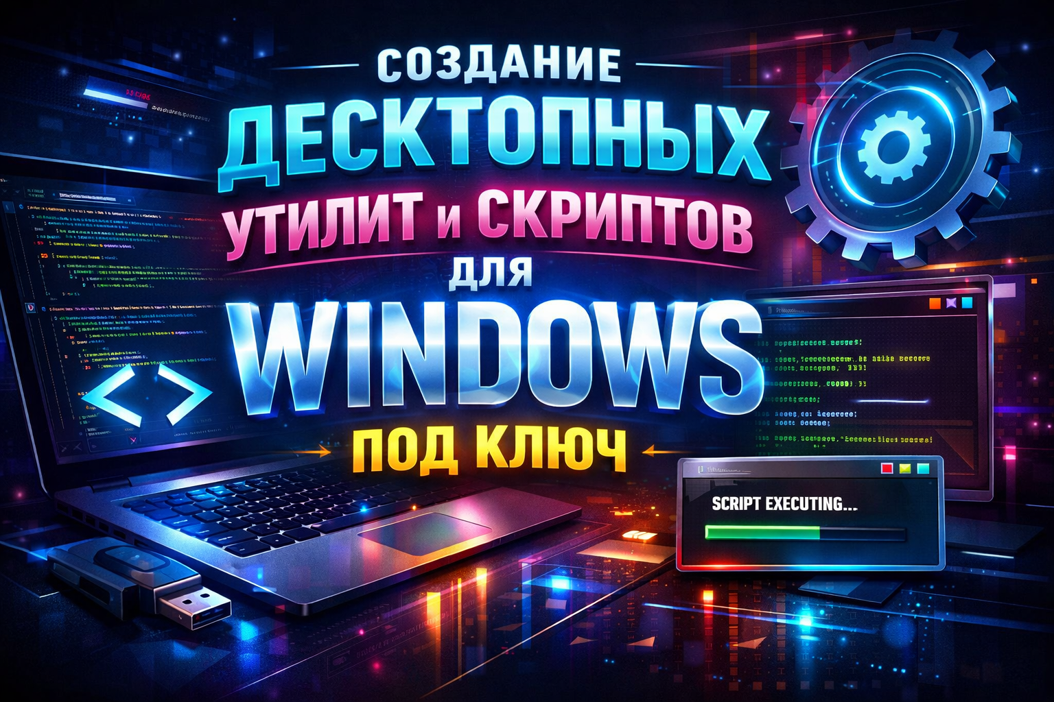 Десктопные утилиты и скрипты для Windows под ключ — Веб-разработка и IT