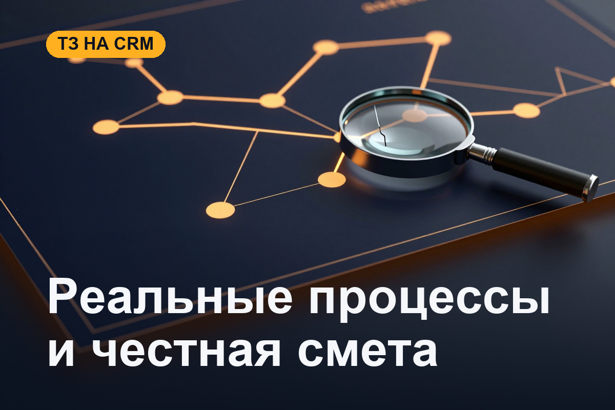 ТЗ на CRM для производства и независимая проверка сметы подрядчика