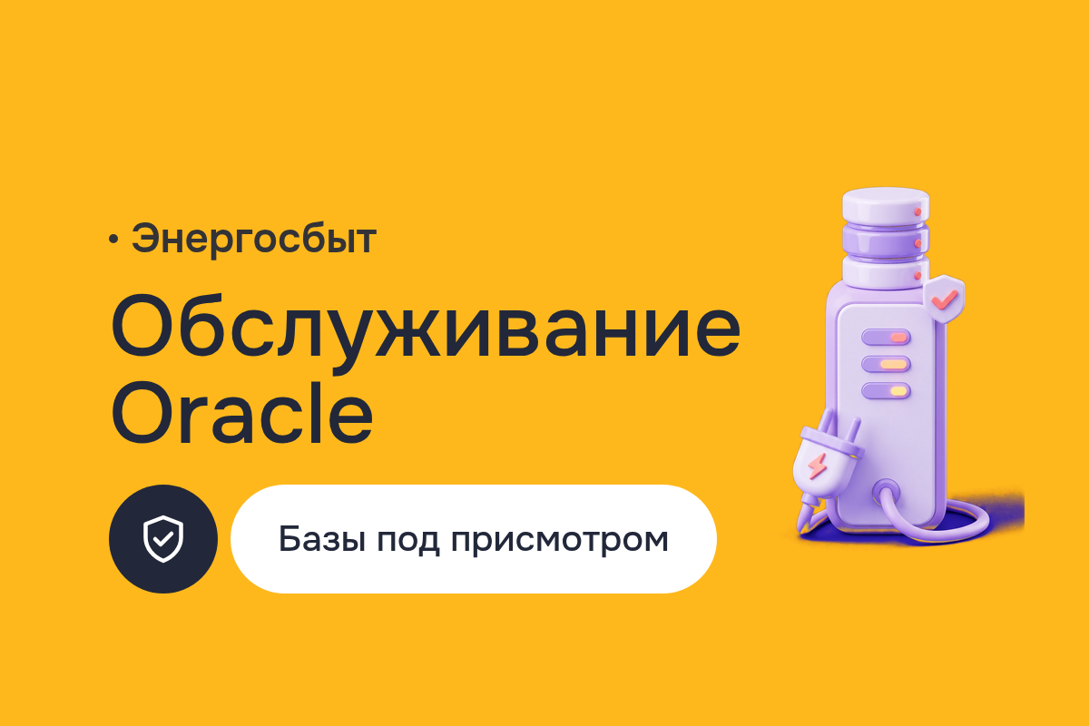 Обслуживание Oracle для энергосбытовой компании: Oracle DBA на постоянной основе, RMAN, архив с Oracle 9i в Oracle 10g, защита данных, регламент