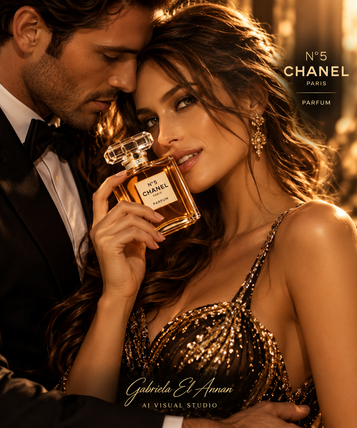 CHANEL N°5 — AI-рекламная кампания парфюма