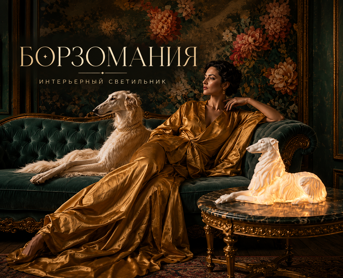 БОРЗОМАНИЯ | Рекламный AI-фильм интерьерного светильника