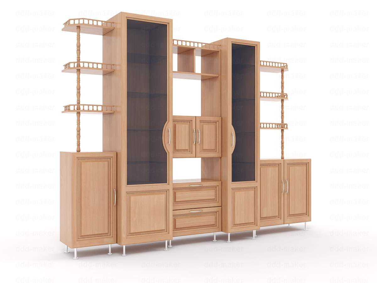 Визуализация мебели - горка.jpg