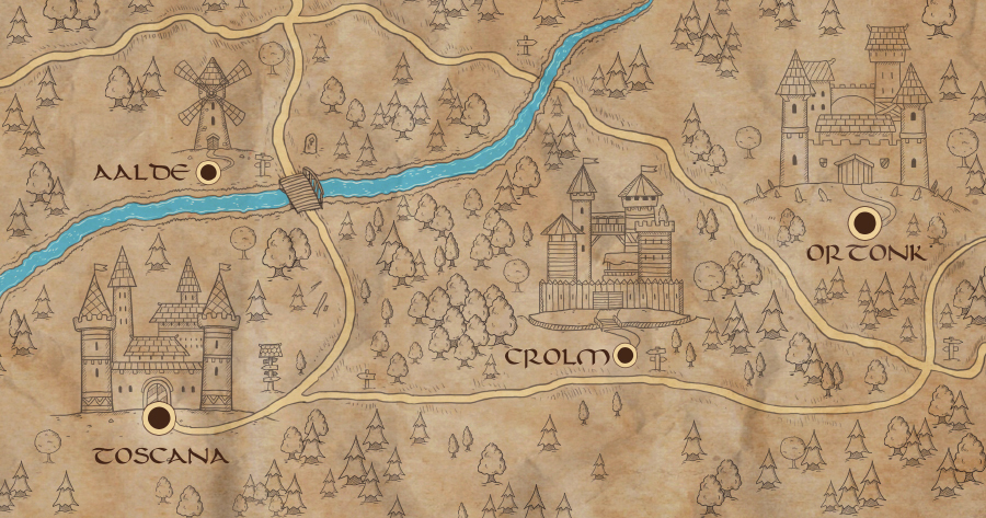 Карта мира (фрагмент) для одной из фэнтезийных игр.jpg