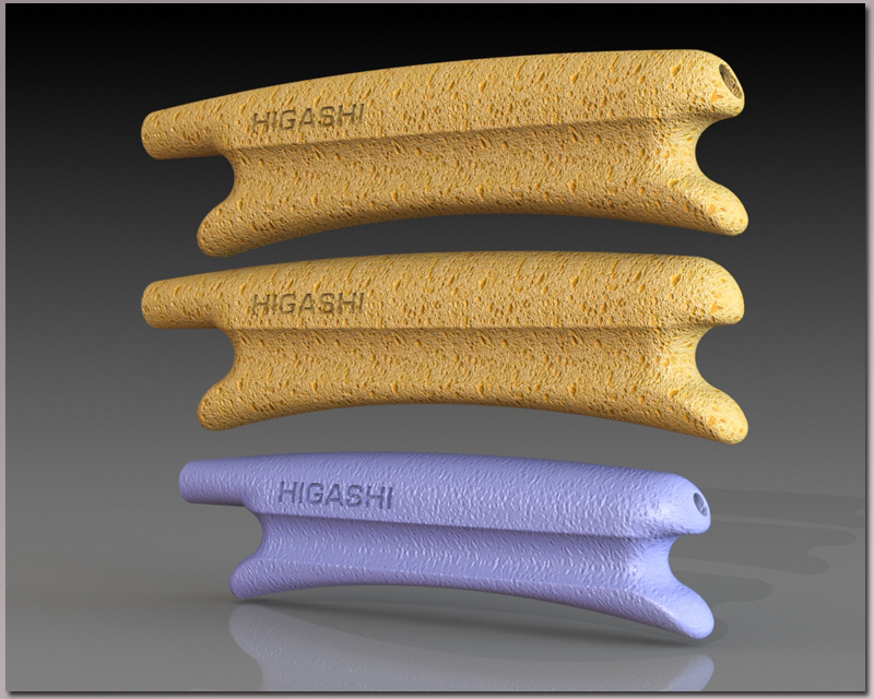 Линейка ручек от удочек зимних(поверхностное моделирование в Sol