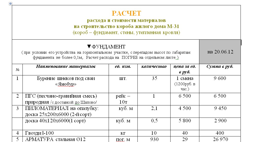 РАСЧЕТ материалов М-31 - пол-страницы .jpg
