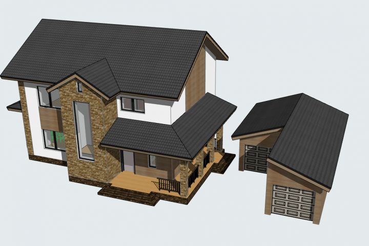 Эскизный проект индивидуального жилого дома быстро, за рациональную цену! - 1011220