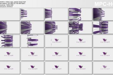 Открывающий промо-ролик с логотипом Вашей компании