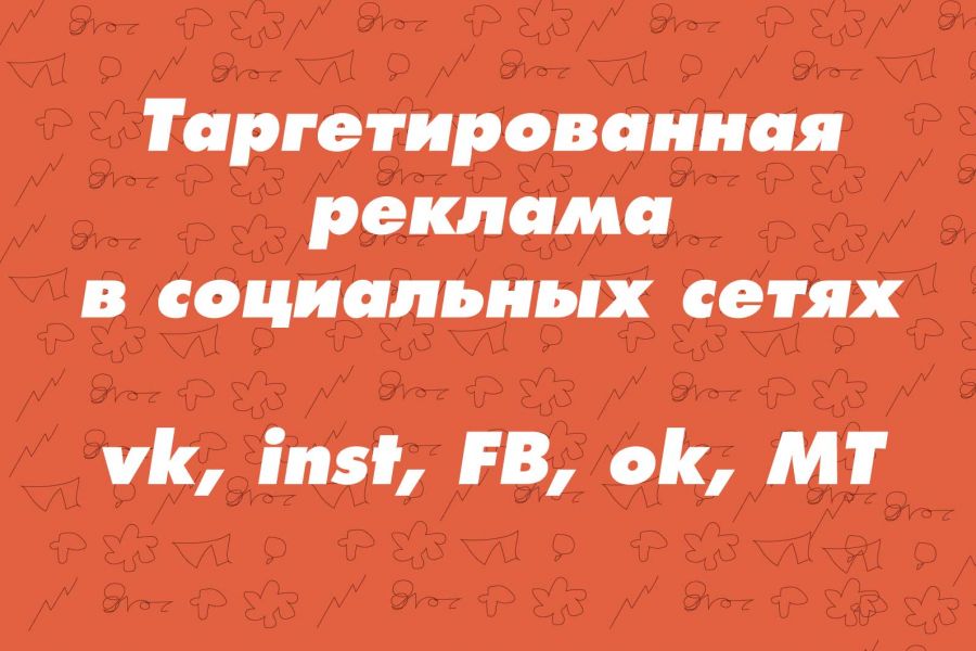 Таргетированная реклама в социальных сетях 7 500 руб. за 3 дня.. Юрий Челпанов