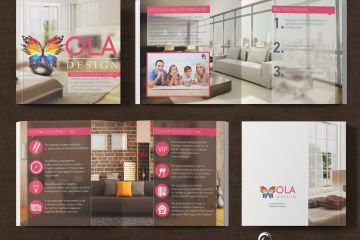 Дизайн маркетинг кит (10 страниц)