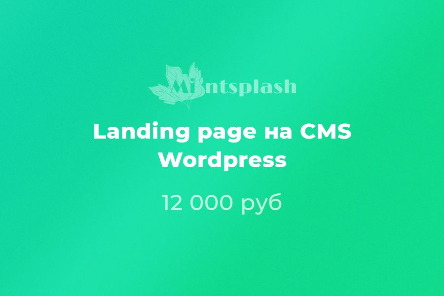 Разработка продающих Landing Page на Wordpress под ключ 12 000 руб. за 8 дней.. Анастасия Порушник