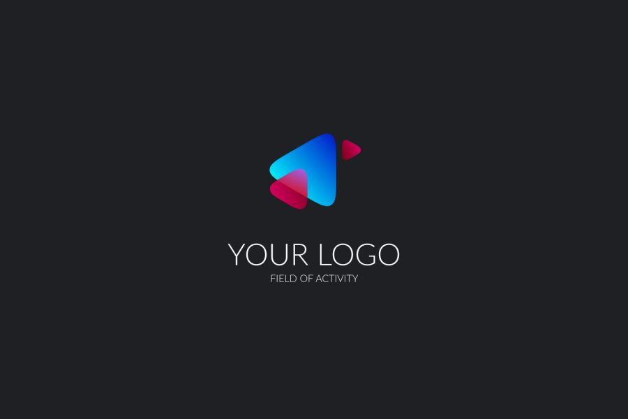 Продаю: Абстрактное лого. треугольники -   товар id:64