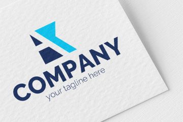 А + К, лого для бизнеса