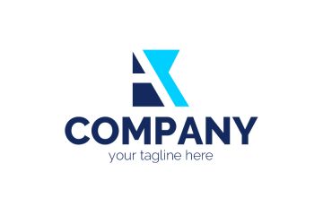 А + К, лого для бизнеса