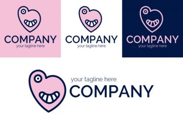 В + веселый монстрик