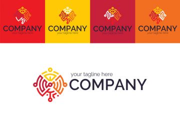 Обработка данных в виде эмблемы