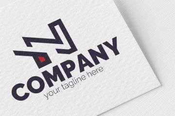 Логотип с буквой N