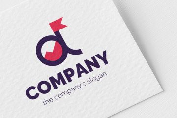 Динамичный логотип для компании с названием на А