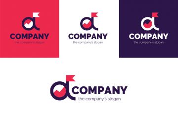 Динамичный логотип для компании с названием на А