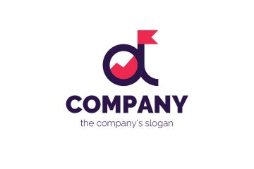 Динамичный логотип для компании с названием на А