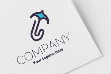 Скрепка + зонт + птица + S