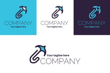 Скрепка + зонт + птица + S