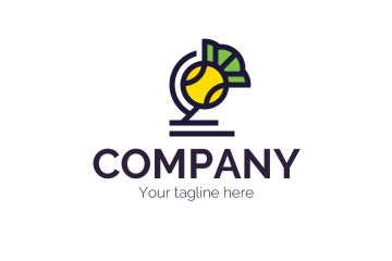 Глобус + теннисный мяч + воланчик