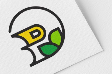 Логотип с буквой Р