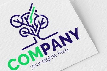 Дерево + молния