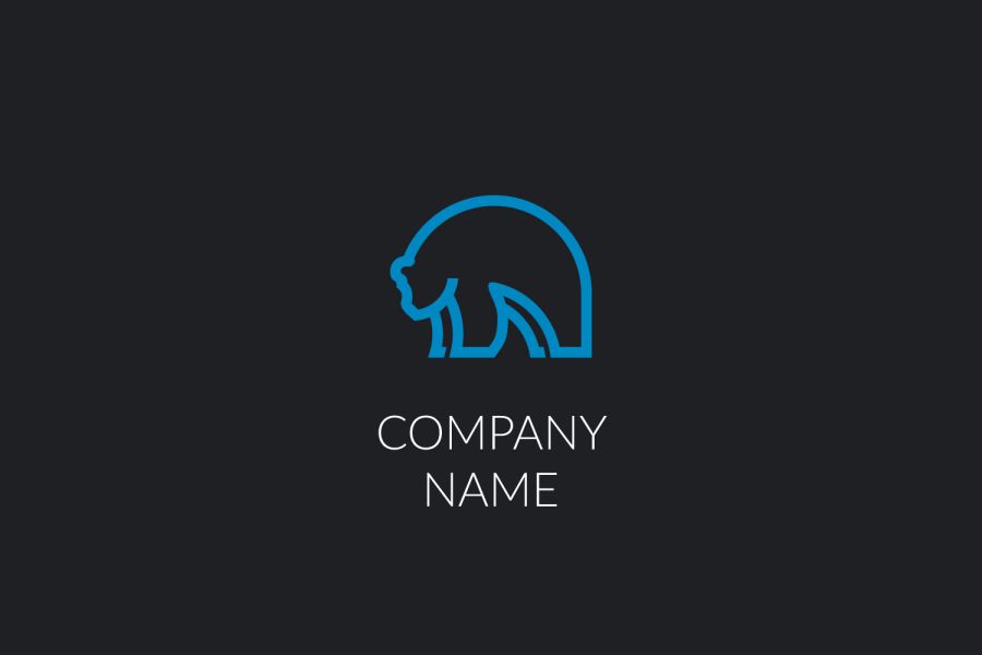 Продаю: лого в виде медведя -   товар id:658