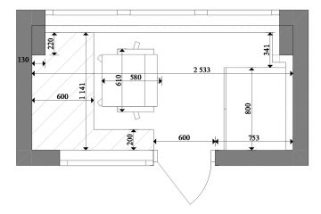 План расстановки мебели (экспресс)