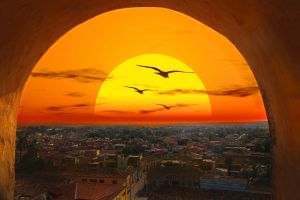 Тринидад - закат