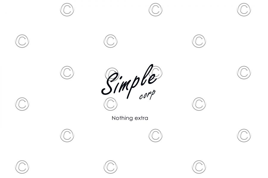 Продаю: Готовый логотип/logo Simple corp. -   товар id:1838