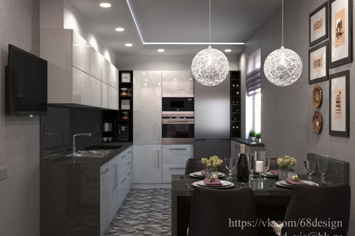 Дизайн кухни - 1383401