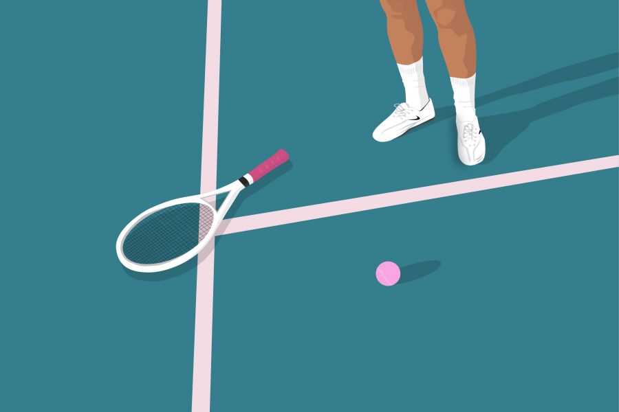 Продаю: Иллюстрация tennis -   товар id:2090