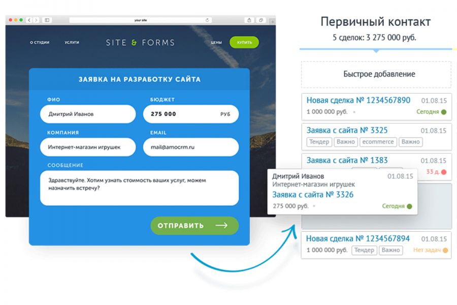 Интеграция OpenCart c amoCRM 8 000 руб. за 1 день.. Pavel (amoCRM) Kupreev